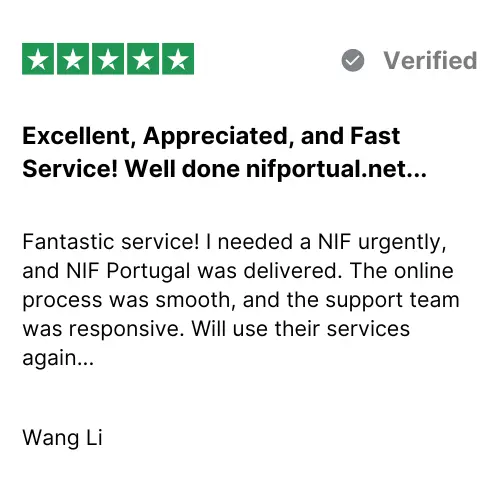 NIF PORTUGAL ONLINE (nifportugal.net) Wang Li Reviews