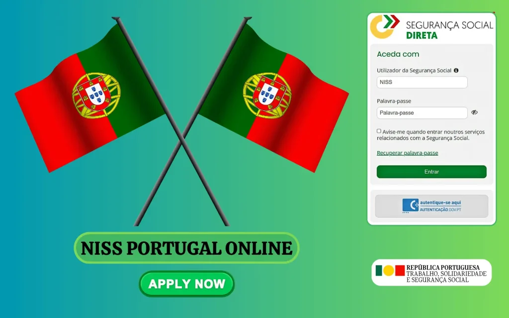 Apply NISS ONLINE Portugal (NIFPORTUGAL.NET)