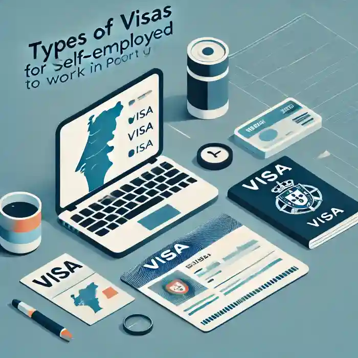 Types of visas for self-employed to work in Portugal